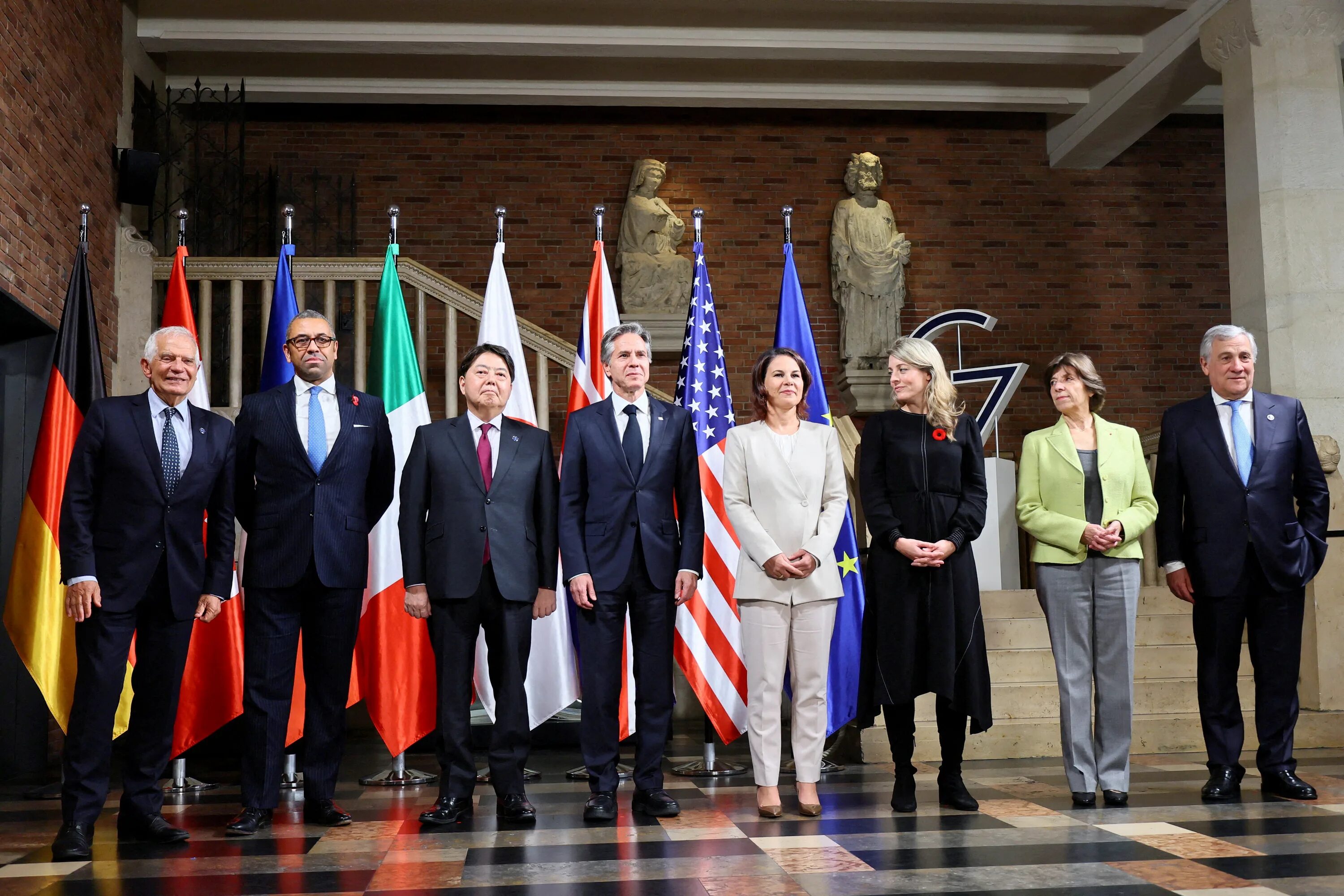 Страны с иностранными министрами. МИД стран g7. Главы МИД g7. Саммит министров иностранных дел g7. Саммит g7 в Японии.