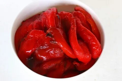 Красный перец с мясом