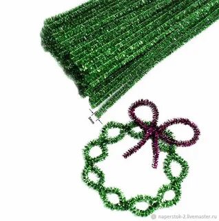 Синельная проволока зеленая