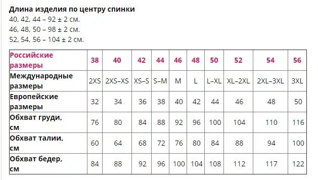 В следующем размере