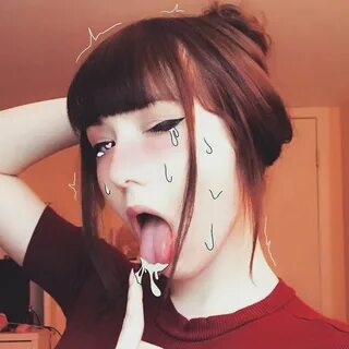 Ахегао реальные девушки