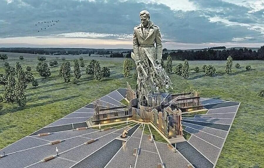 В каком городе стоит памятник героям