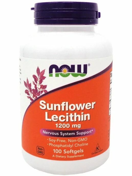 Now Sunflower Lecithin 1200 MG, 100 Softgels. Лецитин Now Lecithin 1200 MG. Sunflower Lecithin 1200 мг. Now Sunflower Lecithin подсолнечный лецитин 1200 мг 100 капс. Now lecithin