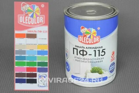 Эмаль акриловая для пола olecolor