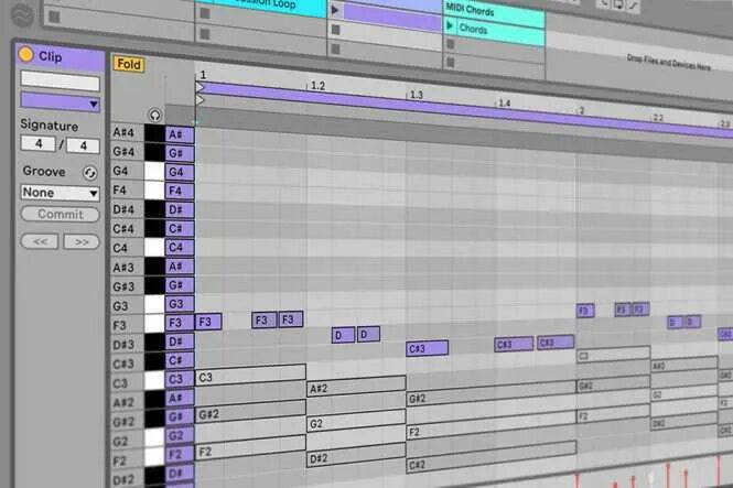 Midi files. Ноты в ableton. ableton live пиано ролл. ableton midi. ableton пианино.