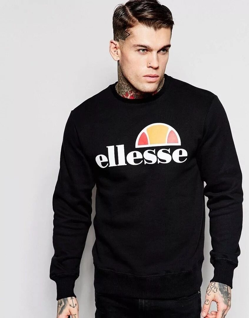 Свитшот что это за одежда. Ellesse свитшот черный. ellesse кофта мужская черная. кофта ellesse мужская свитшот. толстовка ellesse мужские черные.