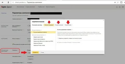 Управление рекламной кампании