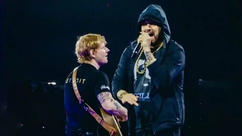 Ed sheeran eminem river