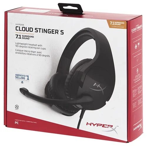 Cloud stinger драйвера. Hhss1s-AA-BK/G. HYPERX cloud Stinger s звуковая карта. HX-hhss1s-AA. HYPERX cloud Stinger s - 7.1 / USB/3.5MMC hhss1s-AA-BK/G.