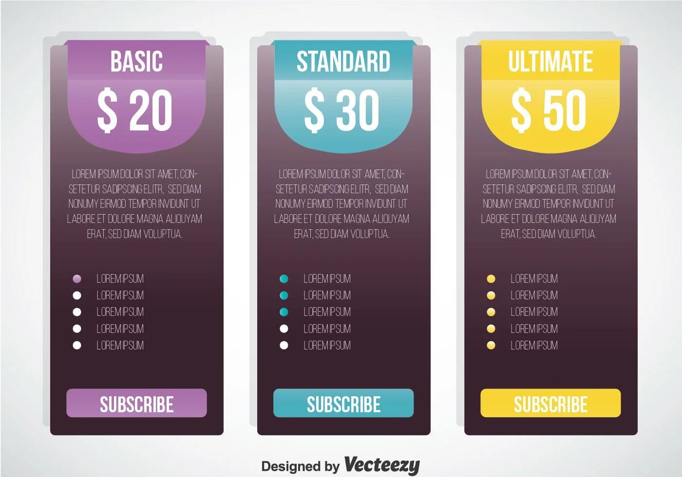 Price Table Design. Pricing Table. Pricing Table Template. Price Table UI.