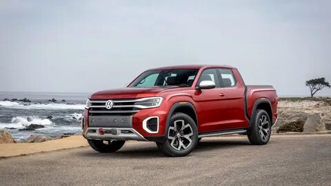 © Automotiveblogz: Volkswagen Atlas Tanoak Pickup Concept