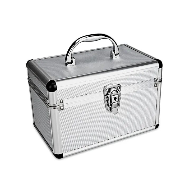 Железный кейс. Чемоданчик для косметики. Металлический чемоданчик. Ящик для косметики металлический. Алюминиевый чемоданчик.
