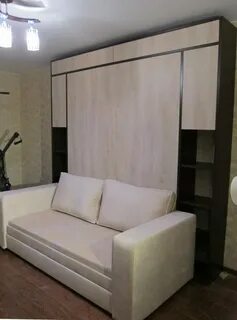 Кровать купе диваном