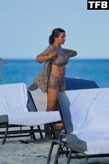 Elettra Lamborghini Enjoys a Day at the Beach in Miami (11 Photos) .