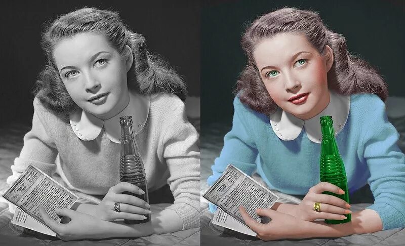Черно белые в цвет программа. Раскрашивание старых фотографий. колоризация черно-белых фотографий. раскрашивание черно-белых фотографий. превращение фотографий из черно белого в цветную.