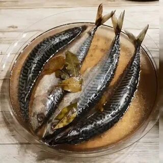 Пряный посол сельди целиком