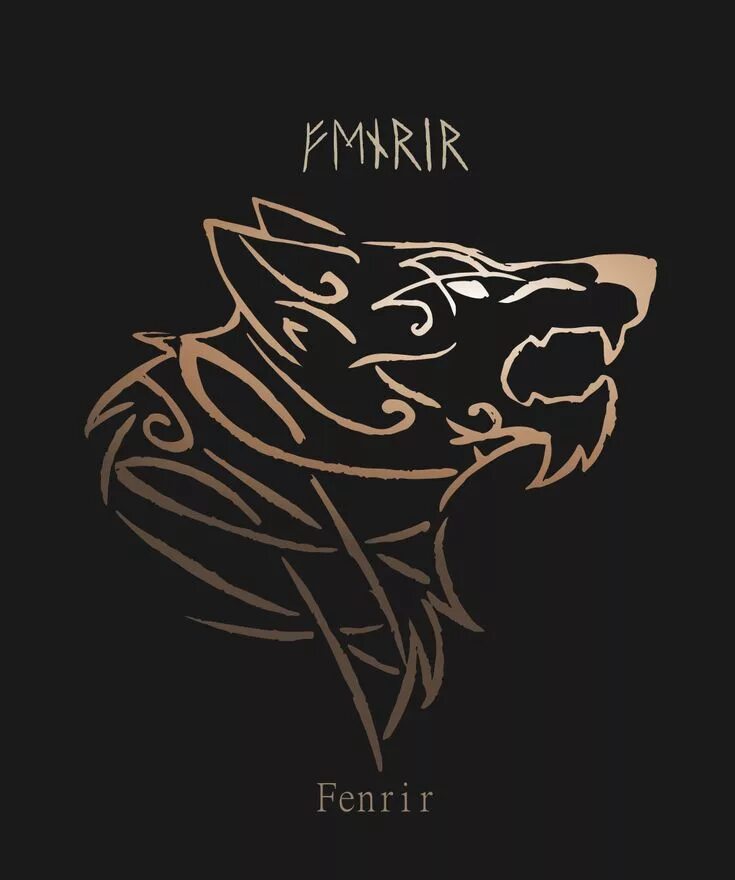 Фенрир значение. Скандинавские руны фенрир. фенрир скандинавская мифология. фенрир скандинавская мифология тату. скандинавский волк фенрир.
