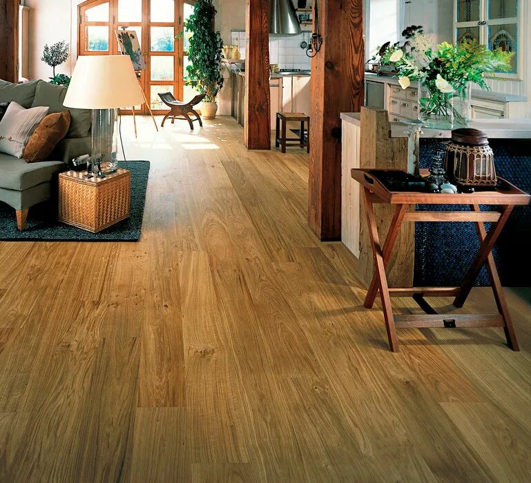 Oak floor
