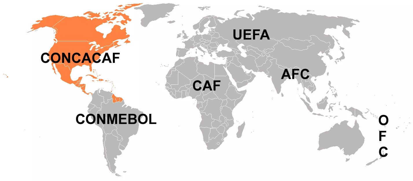 УЕФА КОНМЕБОЛ КОНКАКАФ каф АФК ОФК. Карта КОНКАКАФ. Страны КОНКАКАФ. Страны входящие в КОНКАКАФ.