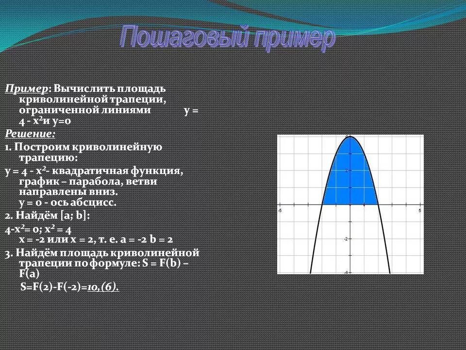 Вычислить площадь криволинейной трапеции ограниченной. Площадь криволинейной трапеции ограниченной линиями. Вычислить площадь криволинейной трапеции ограниченной линиями. Площадь криволинейной трапеции парабола.