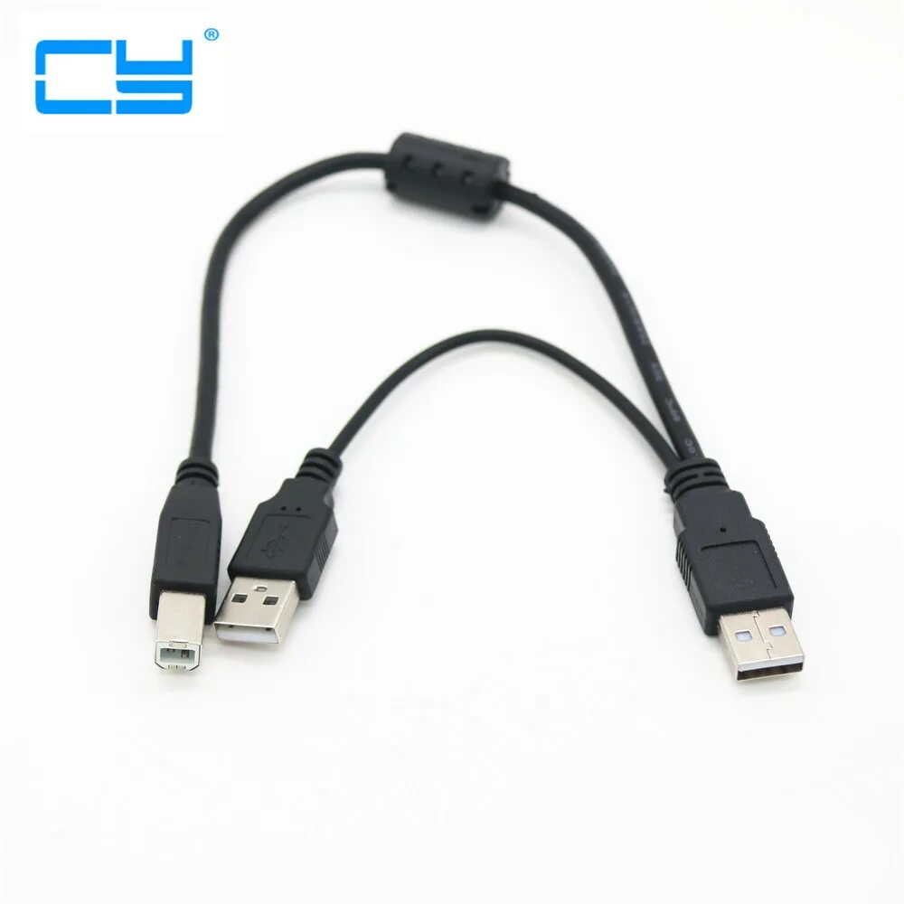 Кабель USB 2.0 (A - B) 30 см. Двойной a Micro USB B 3.0 Y-образный кабель. Кабель USB 2,0 двойной am-BM BM. Y-образный кабель USB 2.0.