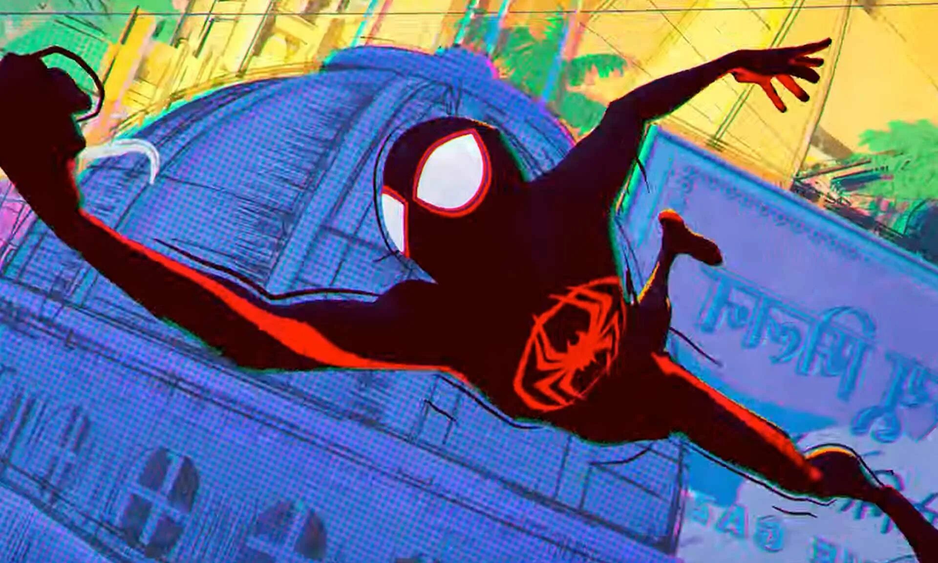 Spider man across the spider 2