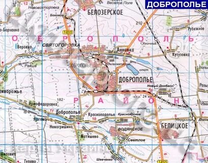 Г торецк донецкой обл на карте