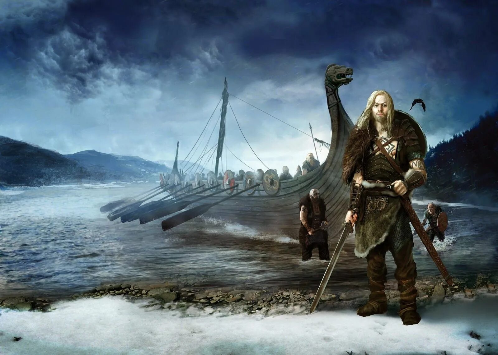 Викинг воин скандинавов. Викинги фон. Легенда о викингах 4. Кирк дуглас викинги 1958. Андре эриксен викинги.