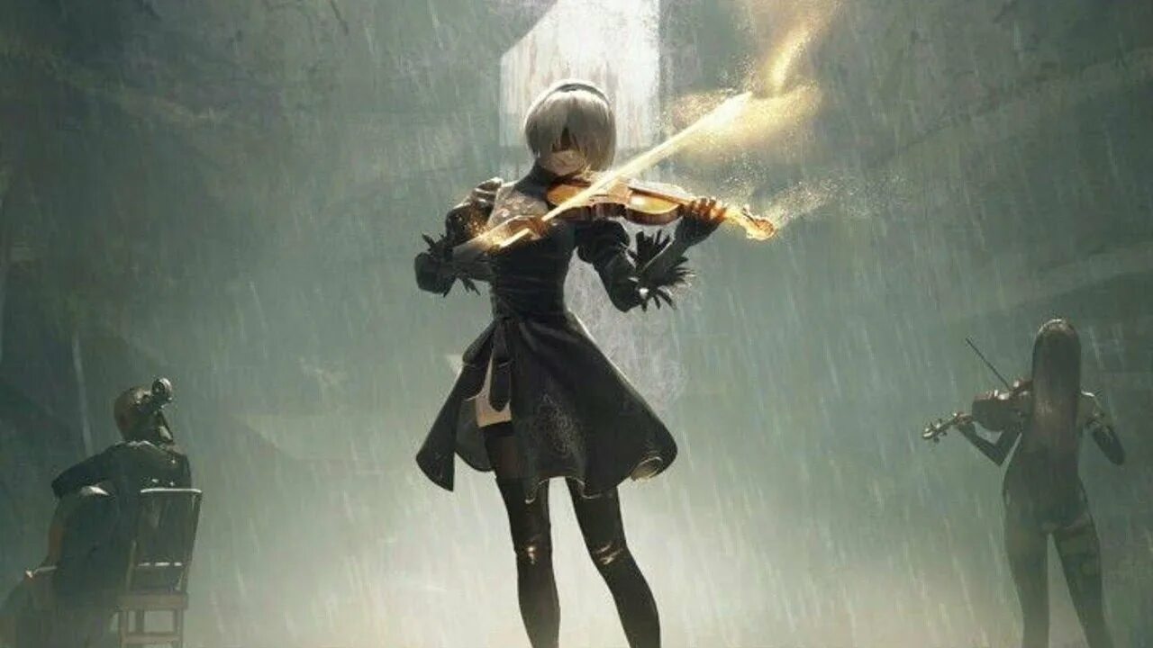 Ниер автомата 2b. Nier automata the tower. Nier song. Nier song. Near automata 2b.