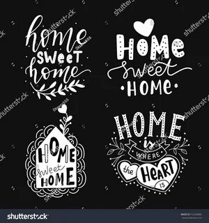 Home lettering