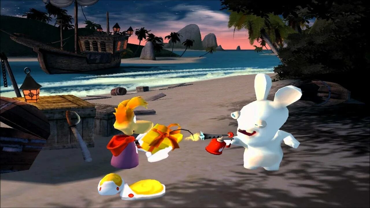 Включи кролик игра. Rayman Rabbids 1. Бешеные кролики игра. Reyman'a? Бешанные кролиики. Рейман и бешеные кролики.