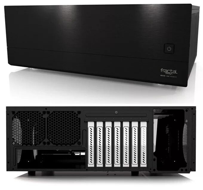 Корпус HTPC Fractal 605. Node 605. One desktop. Node page