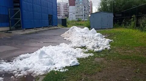 Куда снег дели