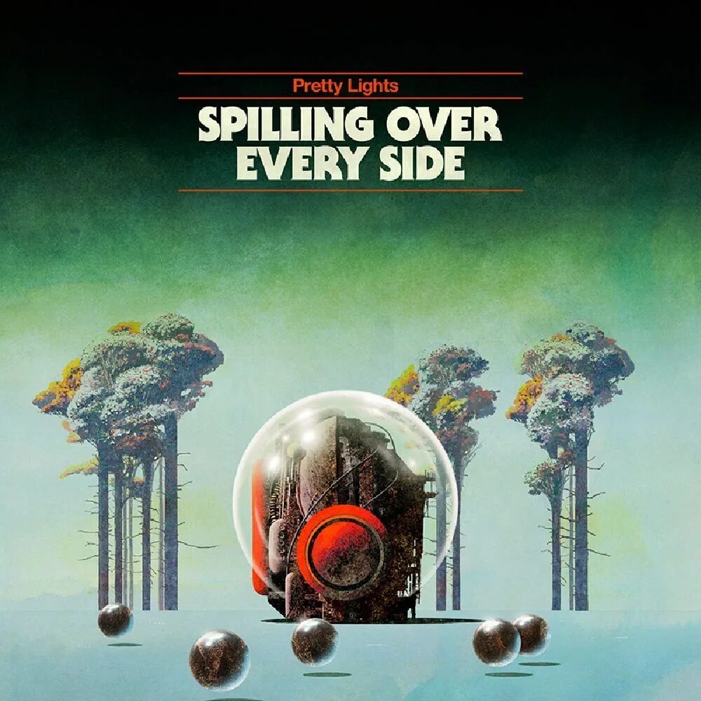 Pretty lights. Dan mcpharlin. pretty lights album. album art over.