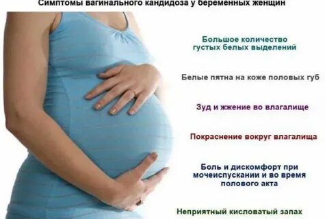 Молочница при беременности причины