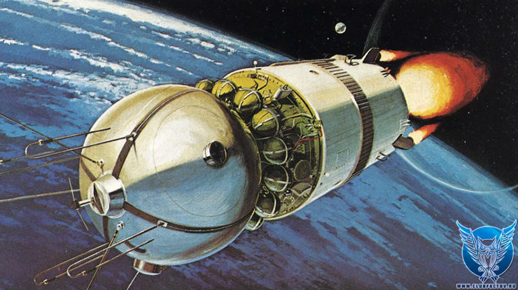 Как называется советский космический. Восток 1 Гагарин 1961. Космический корабль Восток Юрия Гагарина. Корабль Гагарина Восток 1.