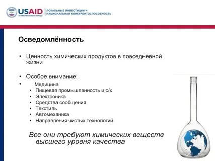 Продукты химической промышленности в повседневной жизни