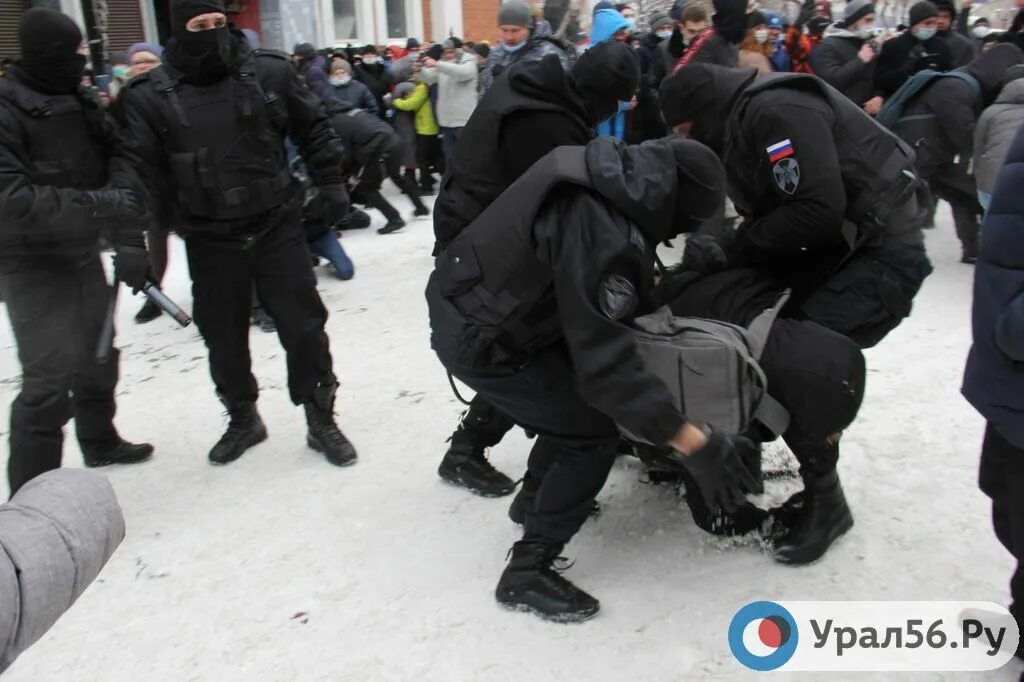 Задержанные в оренбурге