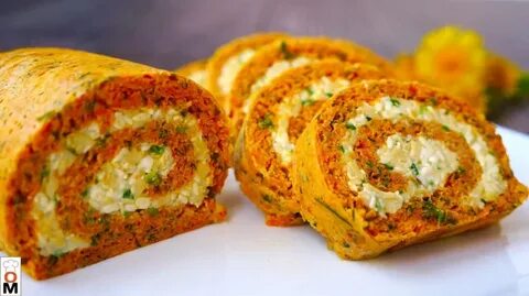 Рулетики с морковкой