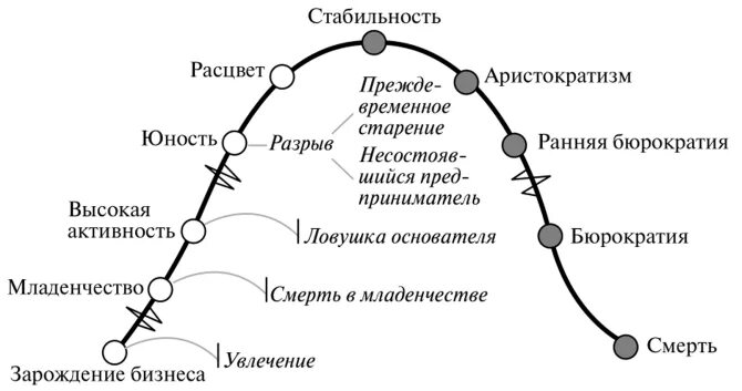 Управление жизненным циклом предприятия. Модель жизненного цикла адизеса. стадии жизненного цикла предприятия по адизесу. характеристика жцо по адизесу. охарактеризуйте этапы жизненного цикла организации по и.адизесу..