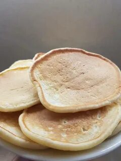 Пышные панкейки на молоке с разрыхлителем быстро