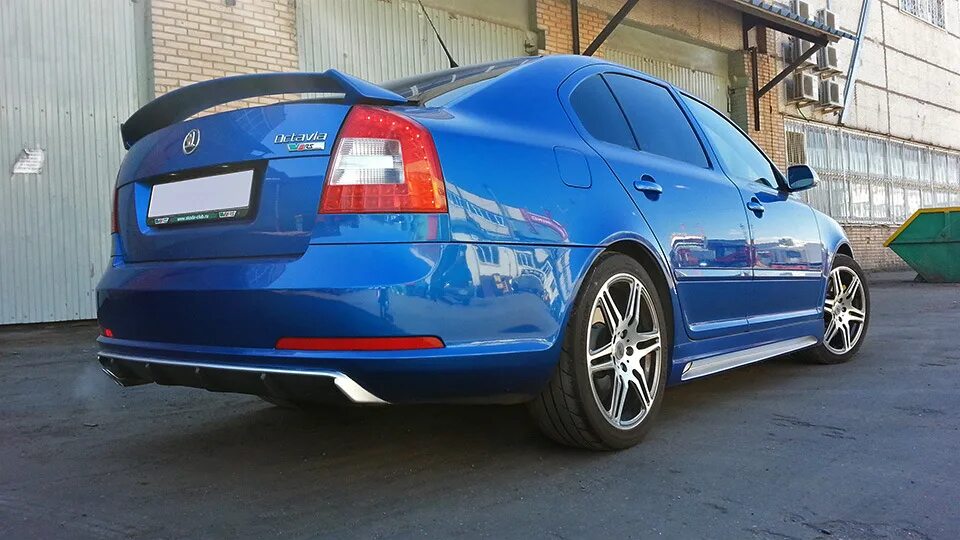 Диффузор octavia. Octavia a5 rs. диффузор задний skoda octavia a5 rs.