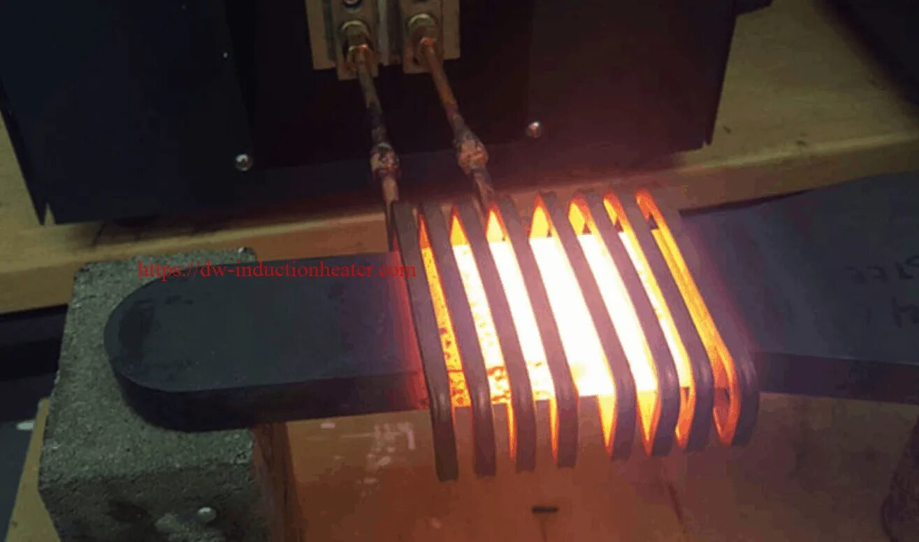 Индукционная сварка твч. Отжиг металла. Горячая штамповка металла. Индукционный нагреватель для печи 1200 гр. Нагрев заготовки.