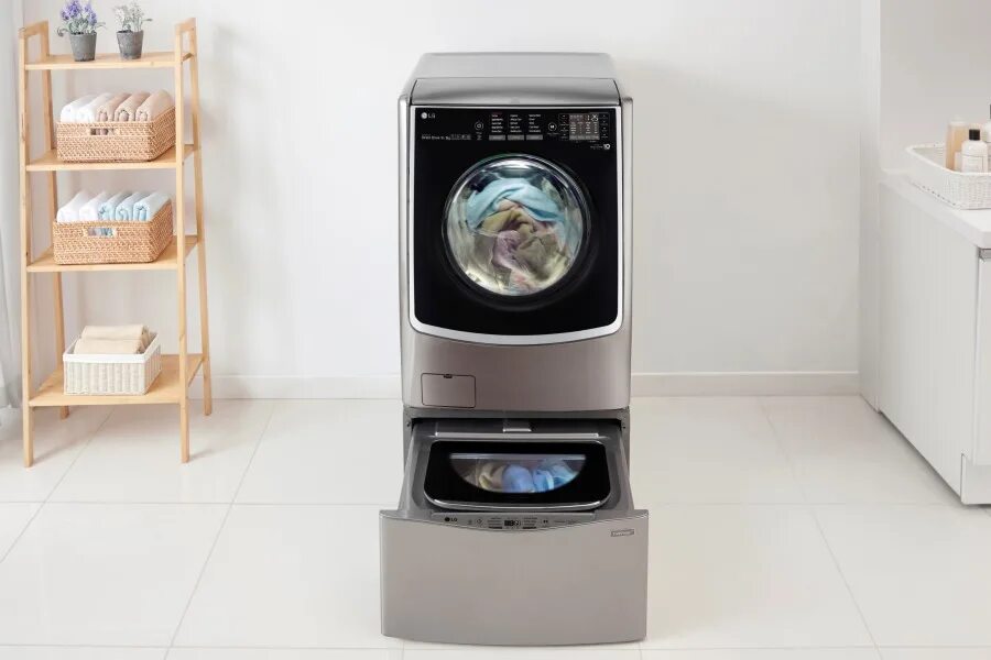 Вторая стиральная машина. Стиральная машина LG Twin Wash. Стиральная машина LG Twin Wash tw7000ws. Стиральная машина с 2 барабанами LG Twin Wash 7000 DS. Стиральная машина с сушкой LG Twin Wash TW 256 W.