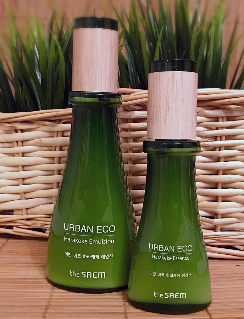 Solution the saem. The saem urban eco. the saem urban eco harakeke emulsion. the saem urban eco harakeke essence. эмульсия urban eco harakeke.