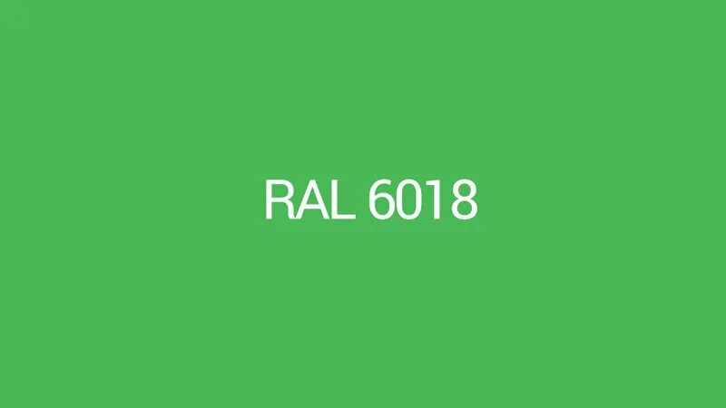 Читать рал 6. RAL 6018 желто-зелёный. RAL 6018 цвет. 6018 Рал цвет. Рал 6018 порошковая краска.