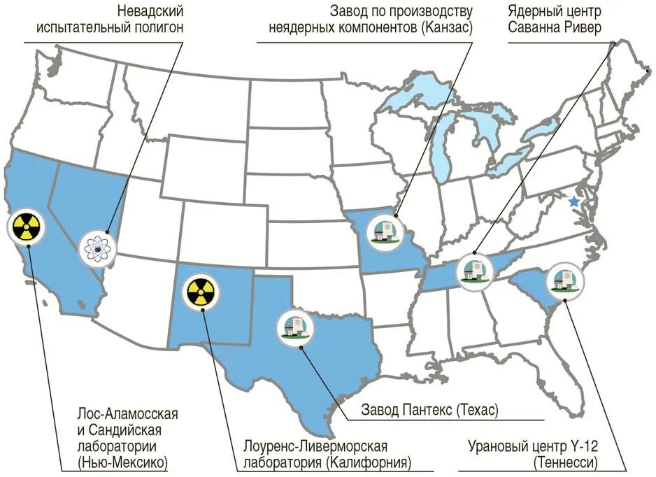 Карта ядерных шахт в США. Карта ядерного вооружения США. Военные заводы США на карте. Ядерные базы США на карте. Войны сша карта