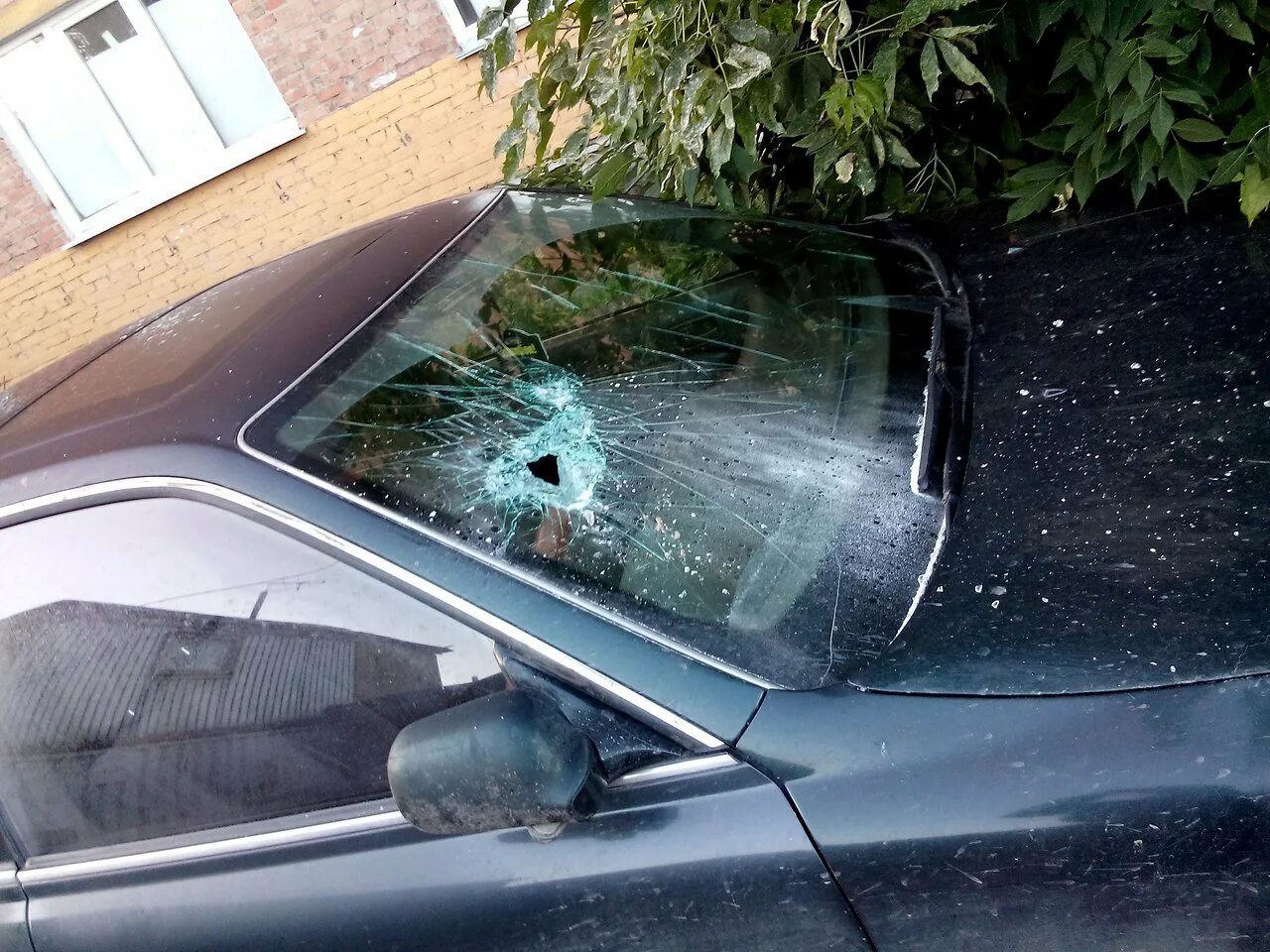 Разбитое лобовое стекло. Разбитое стекло автомобиля. Автомобиль с разбитым стеклом. Разбили стекло в машине.
