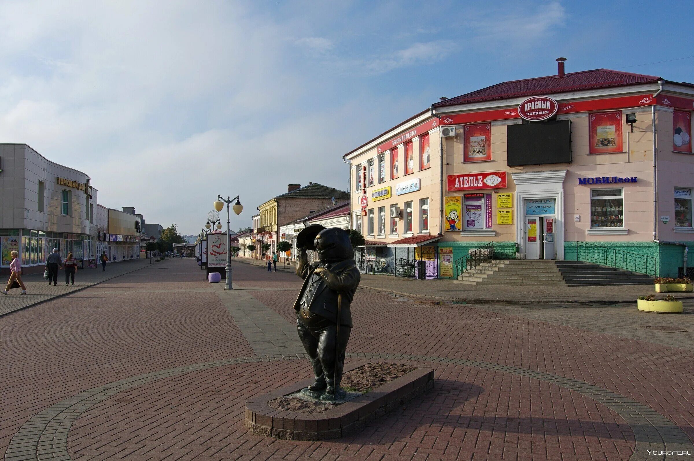 Где город бобруйск. Бобруйск Беларусь центр города. Памятник бобру в Бобруйске. Скульптура бобра в Бобруйске. Бобруйск площадь города.