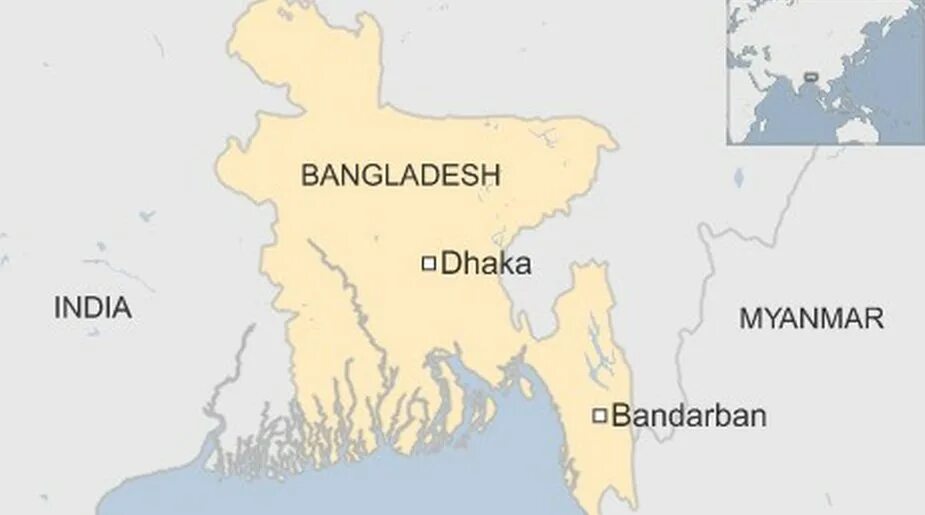 Бангладеш столица на карте. Бангладеш на карте где находится столица